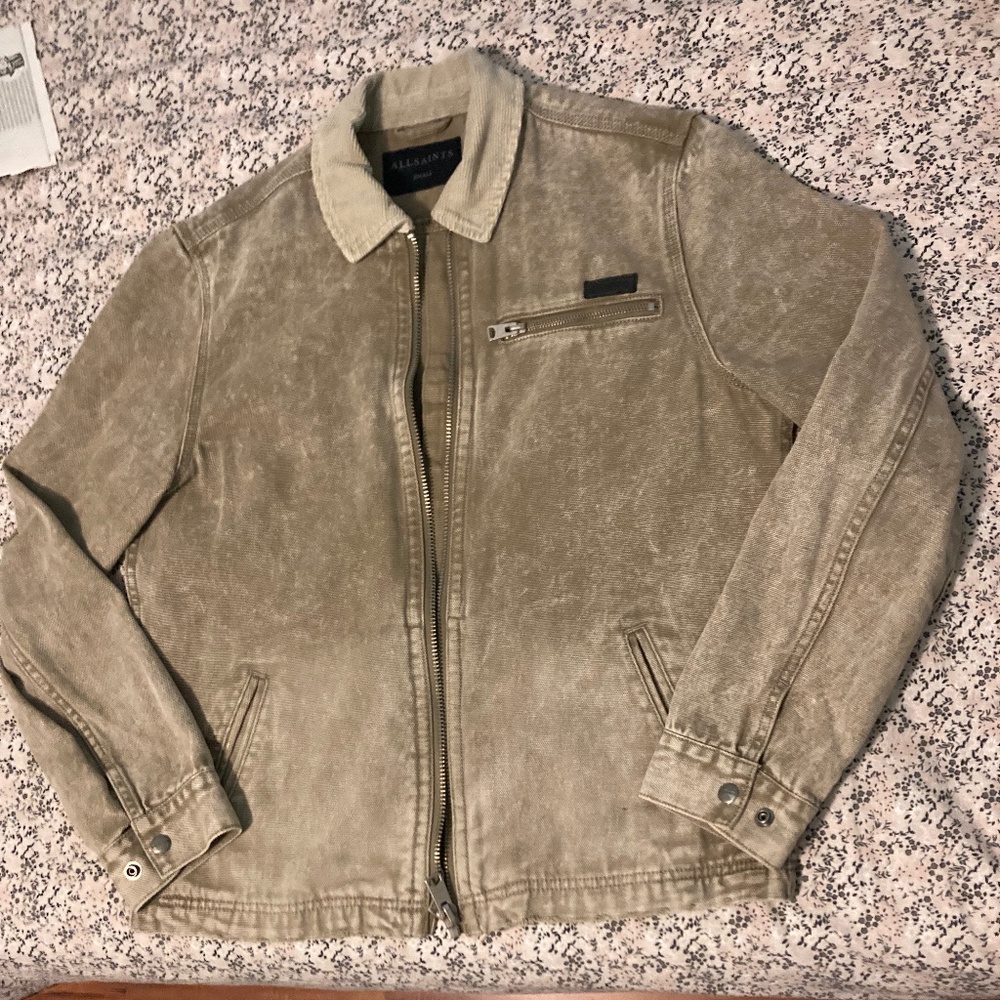 All Saints AllSaints Rothwell Jacket Denim NWOT - Picture 3 of 8